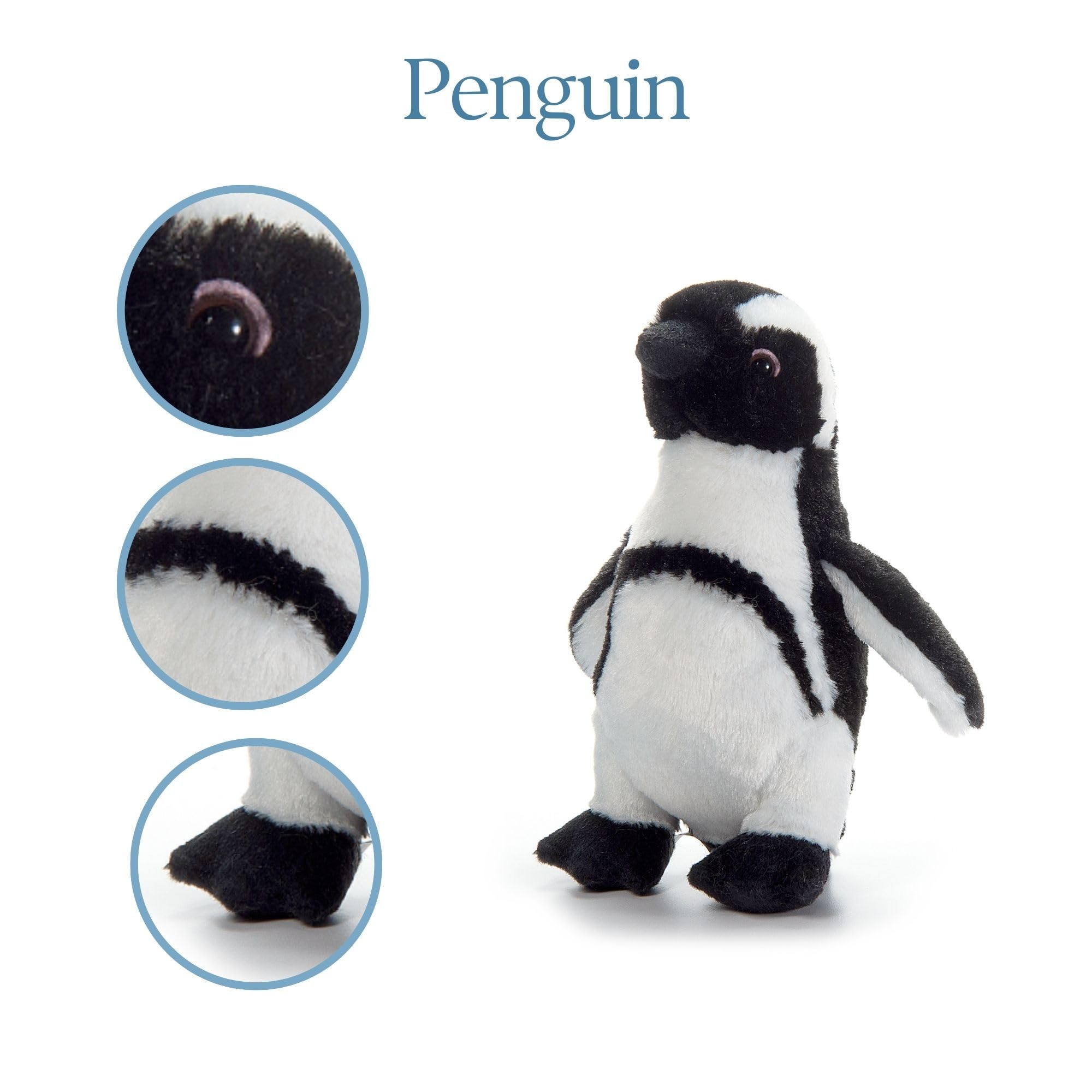 Amazon.com: The Petting Zoo African Blackfoot Penguin Stuffed
